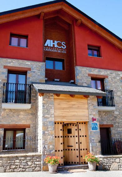 Apartahotel Castejón de Sos Exterior foto